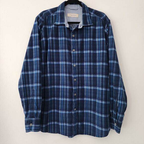 Tommy BahamaLoose Fit long sleeve arm‎ graphic light blue t-shirt mens size XL - Picture 1 of 7